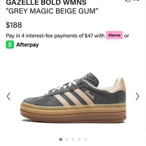 adidas Beige and grey Leather Low-Top Sneakers